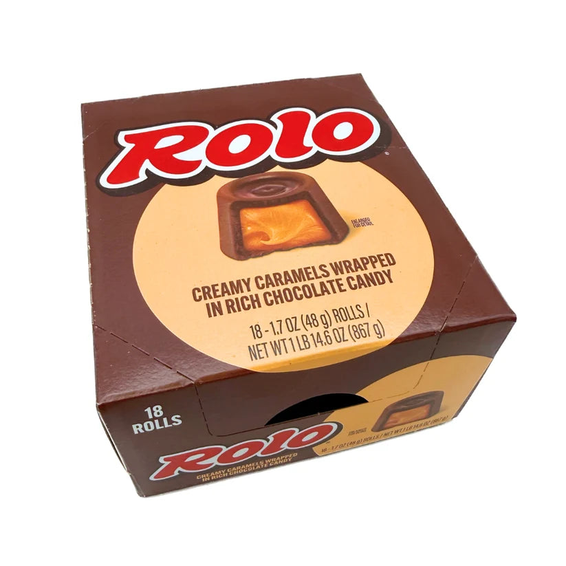 ROLO CREAMY CARAMELS CHOCOLATE CANDY - 1.7oz