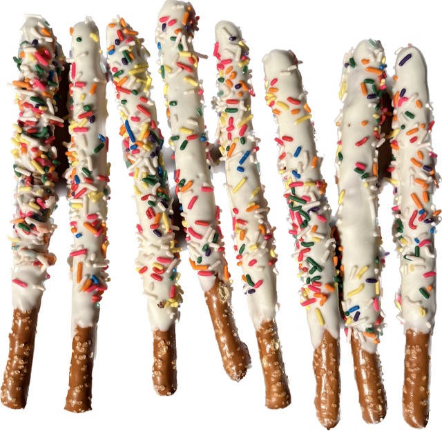 CHOCOLATE COVERED PRETZELS