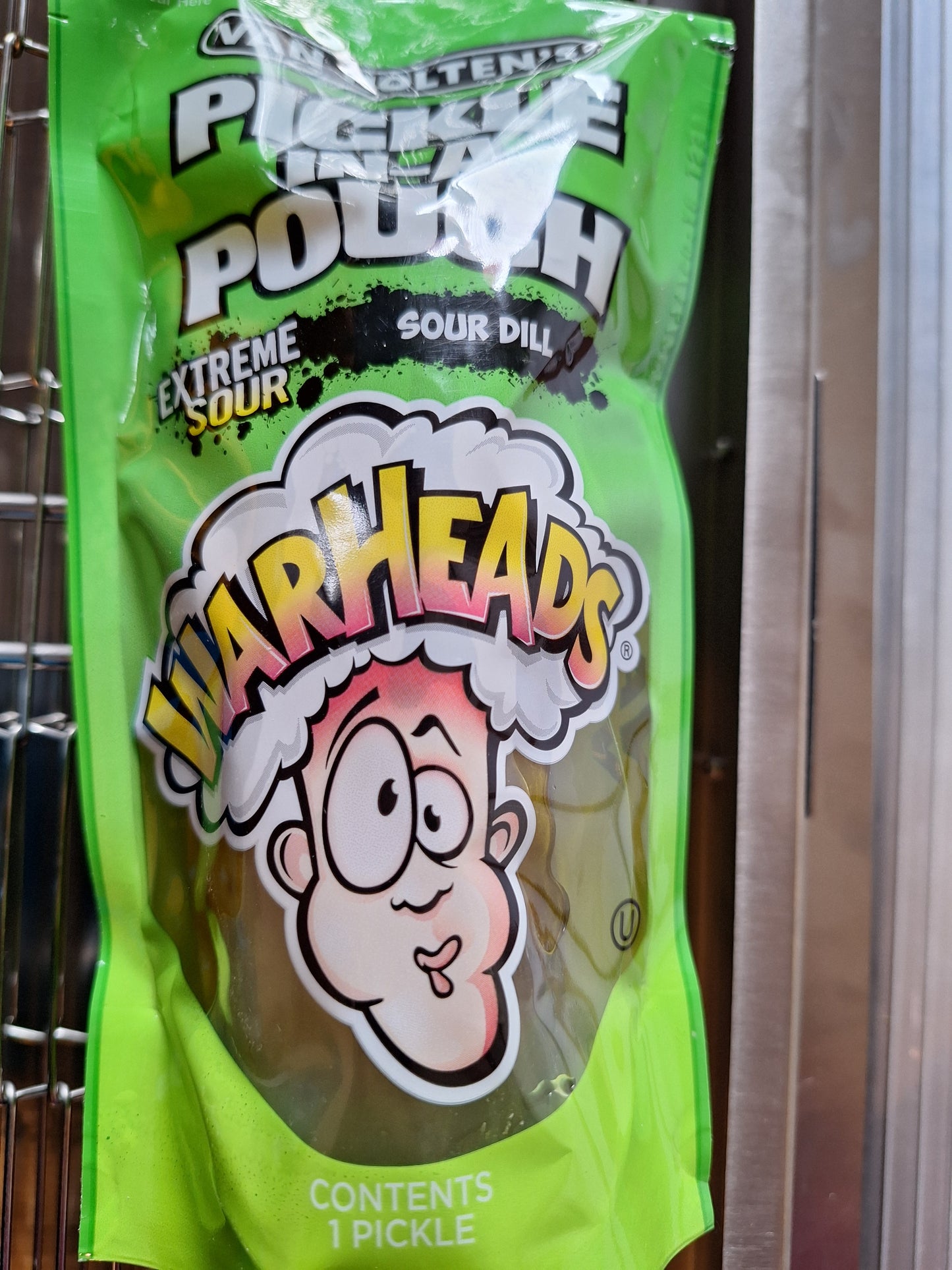VAN HOLTEN'S WARHEAD PICKLES EXTREME SOUR - 1oz