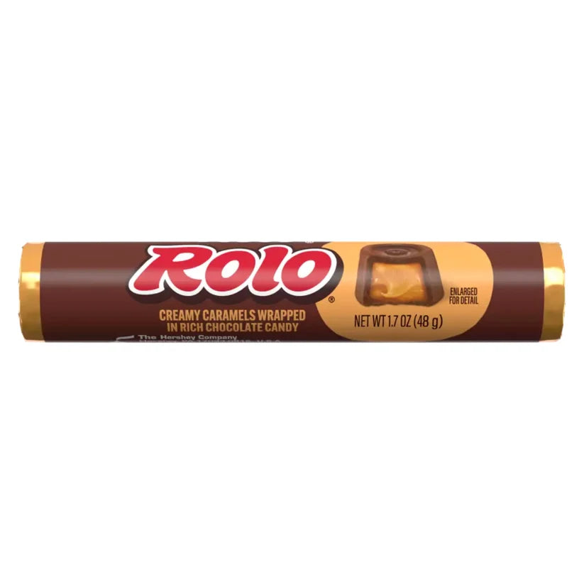 ROLO CREAMY CARAMELS CHOCOLATE CANDY - 1.7oz