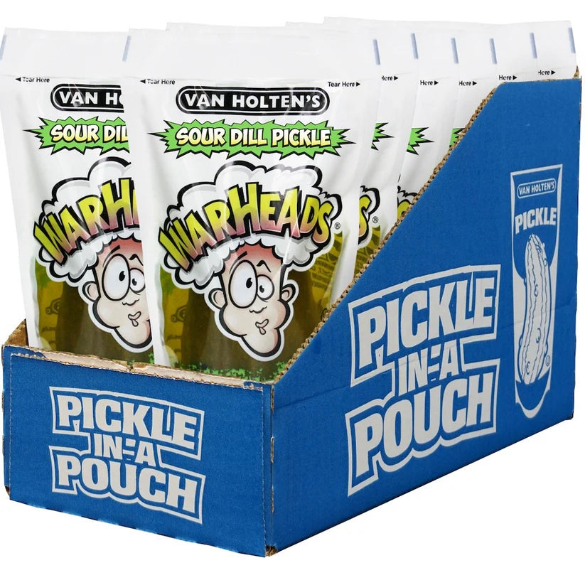 VAN HOLTEN'S WARHEAD PICKLES EXTREME SOUR - 1oz