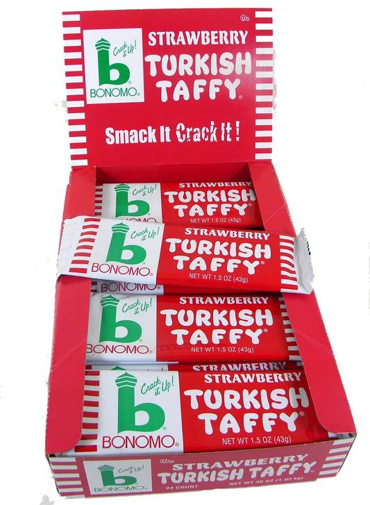 BONOMO TURKISH TAFFY STRAWBERRY - 1.5oz